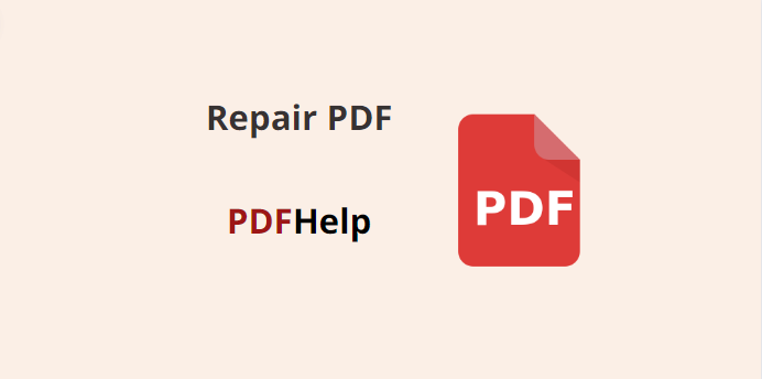 repair pdf files damaged