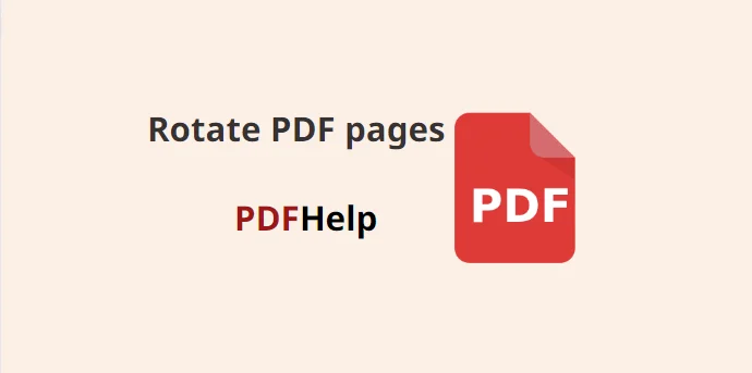 rotate pdf pages