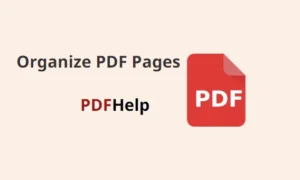 Organize Pdf Pages Online