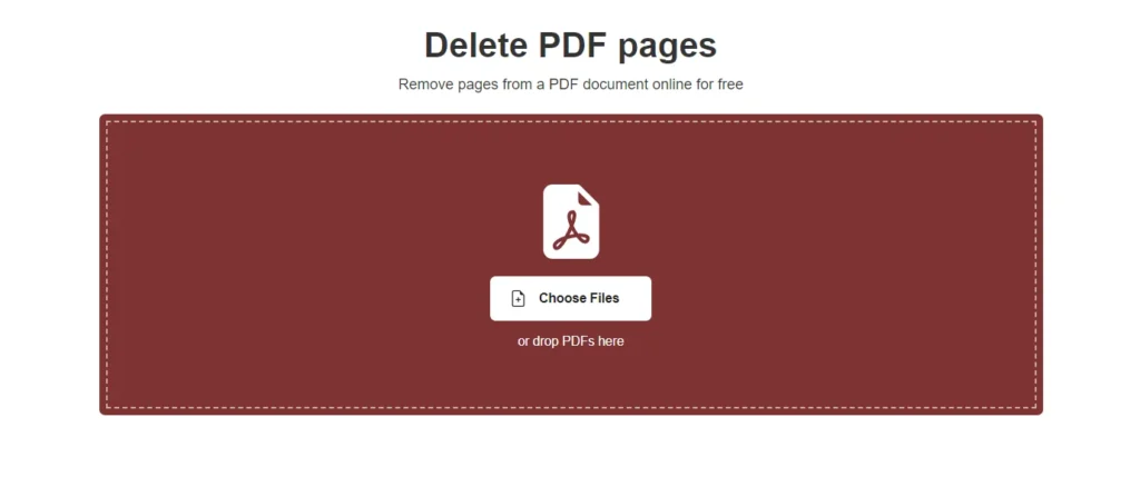 How to Use Delete PDF Pages at PDFHelp