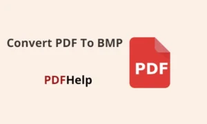 how to convert pdf to bmp free
