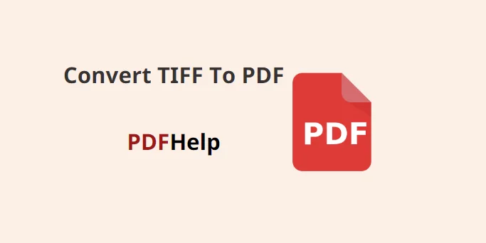 how to convert tiff to pdf online