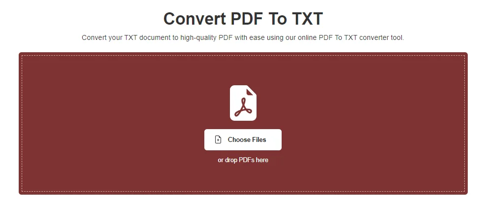 pdf to txt