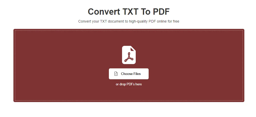 Upload Your TXT File