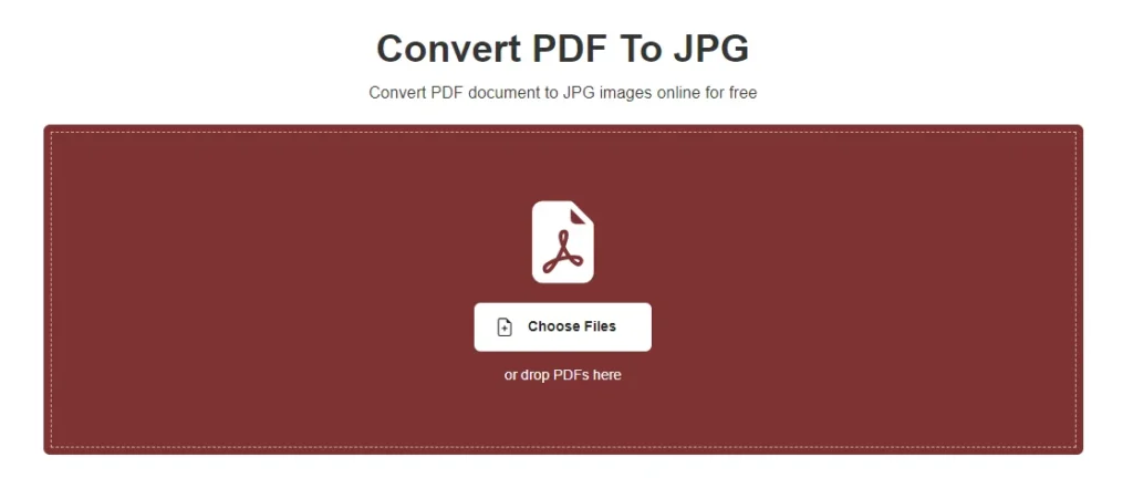 convert pdf to jpg