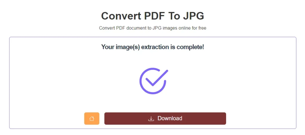 Download Your JPG Images