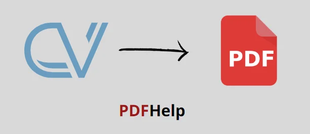 CV to PDF